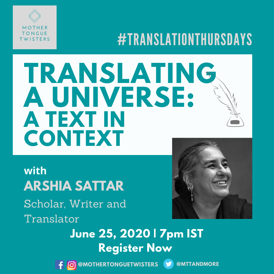 Translating a Universe: A Text in Context